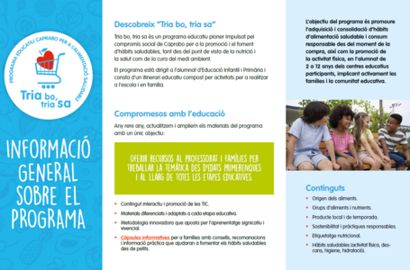 Fullet per a les famílies